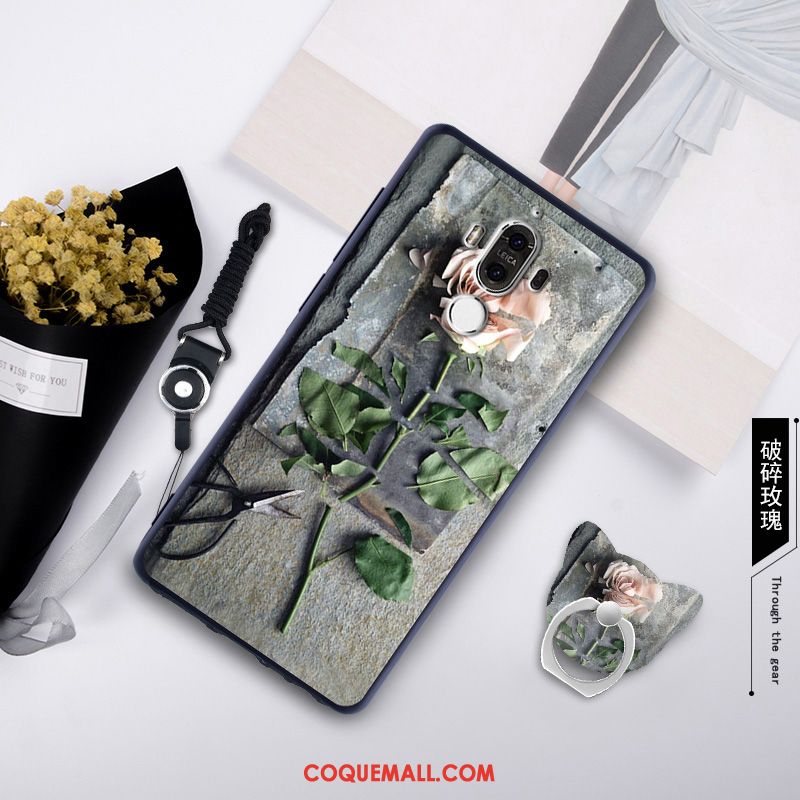 Étui Huawei Mate 10 Pro Multicolore Protection Téléphone Portable, Coque Huawei Mate 10 Pro Fluide Doux Incassable