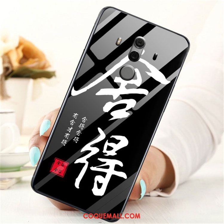 Étui Huawei Mate 10 Pro Noir Fluide Doux Téléphone Portable, Coque Huawei Mate 10 Pro Protection