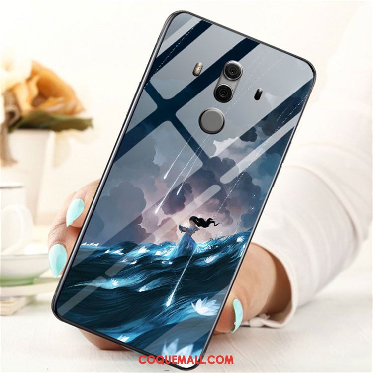 Étui Huawei Mate 10 Pro Noir Fluide Doux Téléphone Portable, Coque Huawei Mate 10 Pro Protection