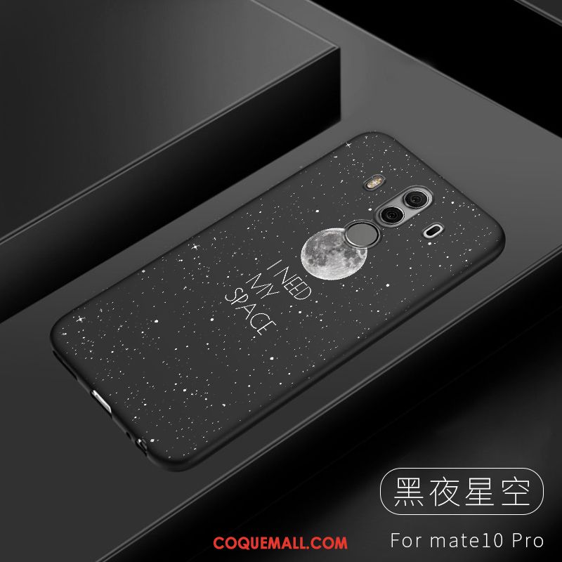 Étui Huawei Mate 10 Pro Protection Téléphone Portable Noir, Coque Huawei Mate 10 Pro Incassable