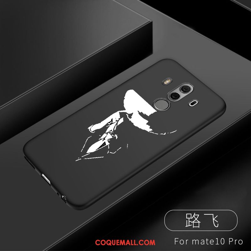 Étui Huawei Mate 10 Pro Protection Téléphone Portable Noir, Coque Huawei Mate 10 Pro Incassable