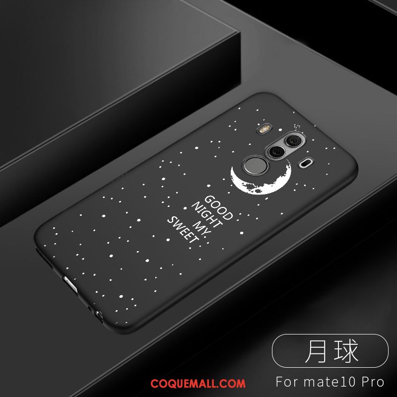 Étui Huawei Mate 10 Pro Protection Téléphone Portable Noir, Coque Huawei Mate 10 Pro Incassable