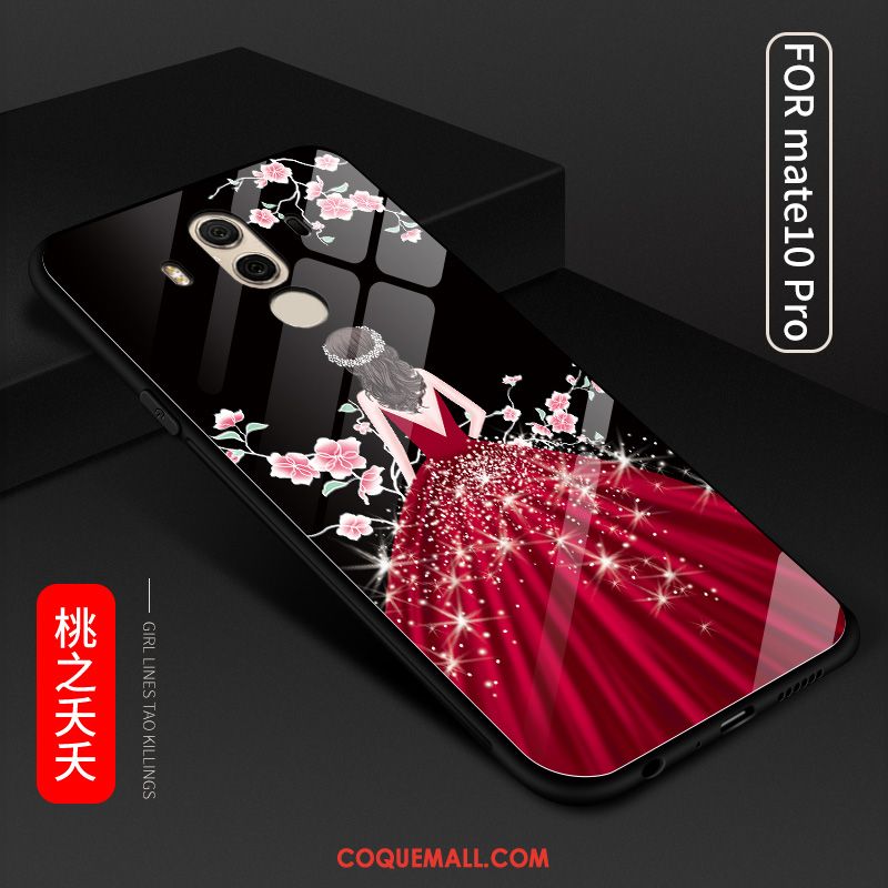 Étui Huawei Mate 10 Pro Rouge Téléphone Portable, Coque Huawei Mate 10 Pro