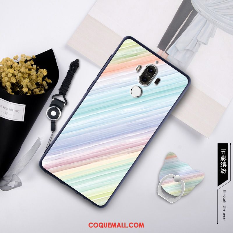 Étui Huawei Mate 10 Pro Vert Fluide Doux Tendance, Coque Huawei Mate 10 Pro Tempérer Téléphone Portable