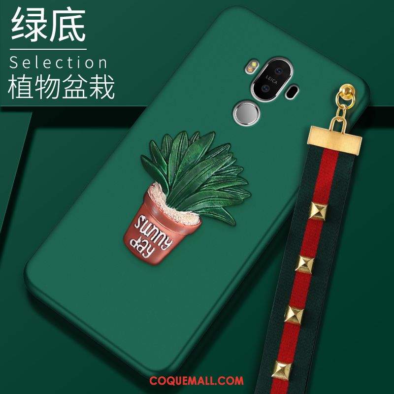 Étui Huawei Mate 10 Pro Vert Protection Téléphone Portable, Coque Huawei Mate 10 Pro Fluide Doux