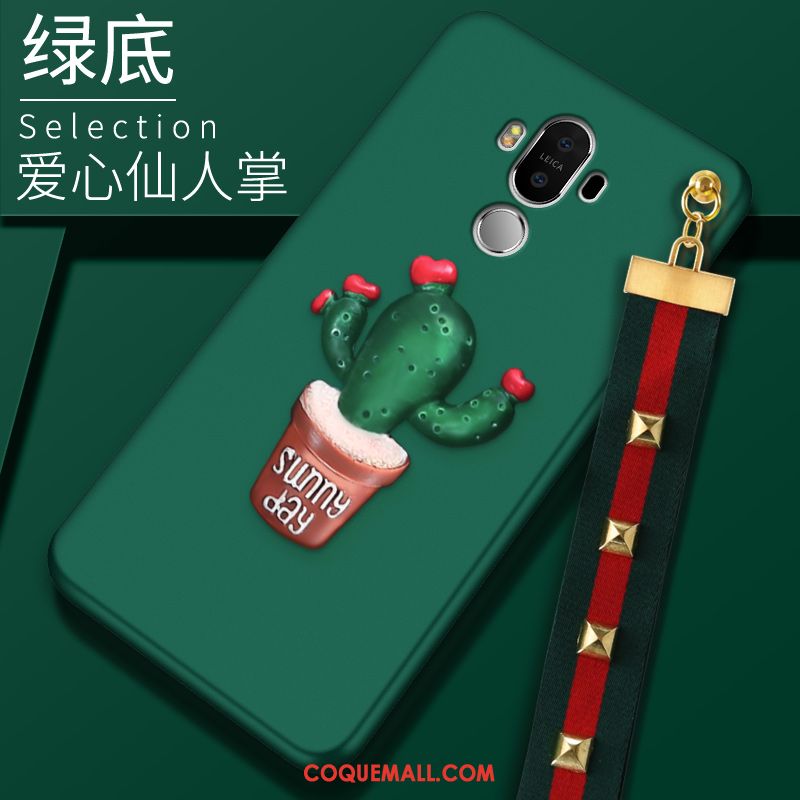 Étui Huawei Mate 10 Pro Vert Protection Téléphone Portable, Coque Huawei Mate 10 Pro Fluide Doux