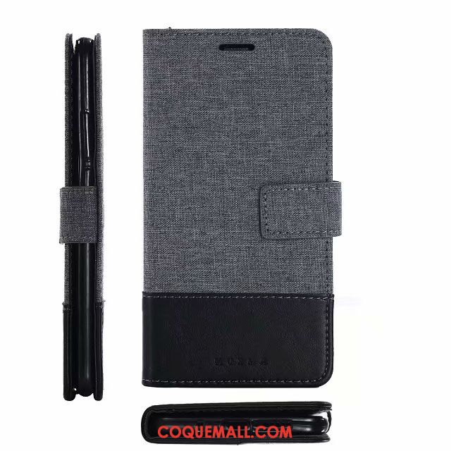 Étui Huawei Mate 10 Pro Étui En Cuir Carte Clamshell, Coque Huawei Mate 10 Pro Téléphone Portable Support Braun