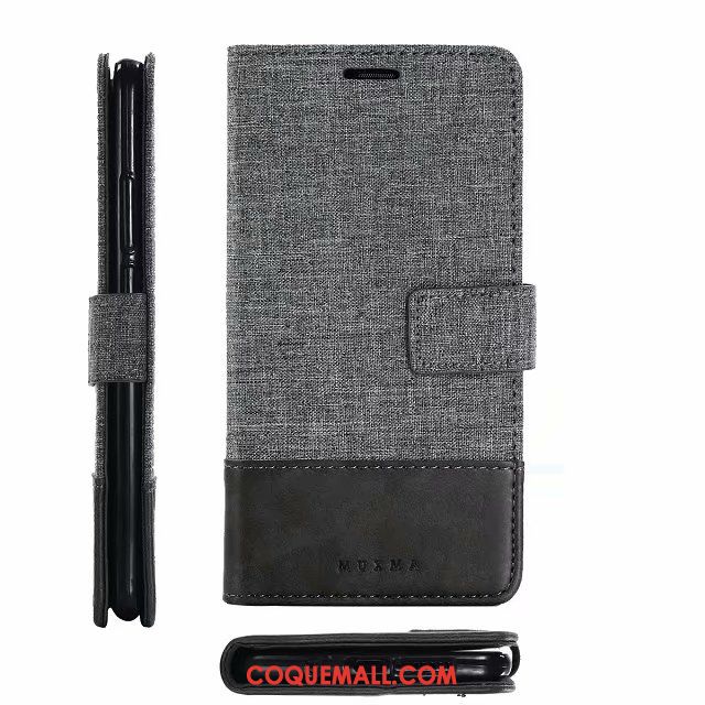 Étui Huawei Mate 10 Pro Étui En Cuir Carte Clamshell, Coque Huawei Mate 10 Pro Téléphone Portable Support Braun