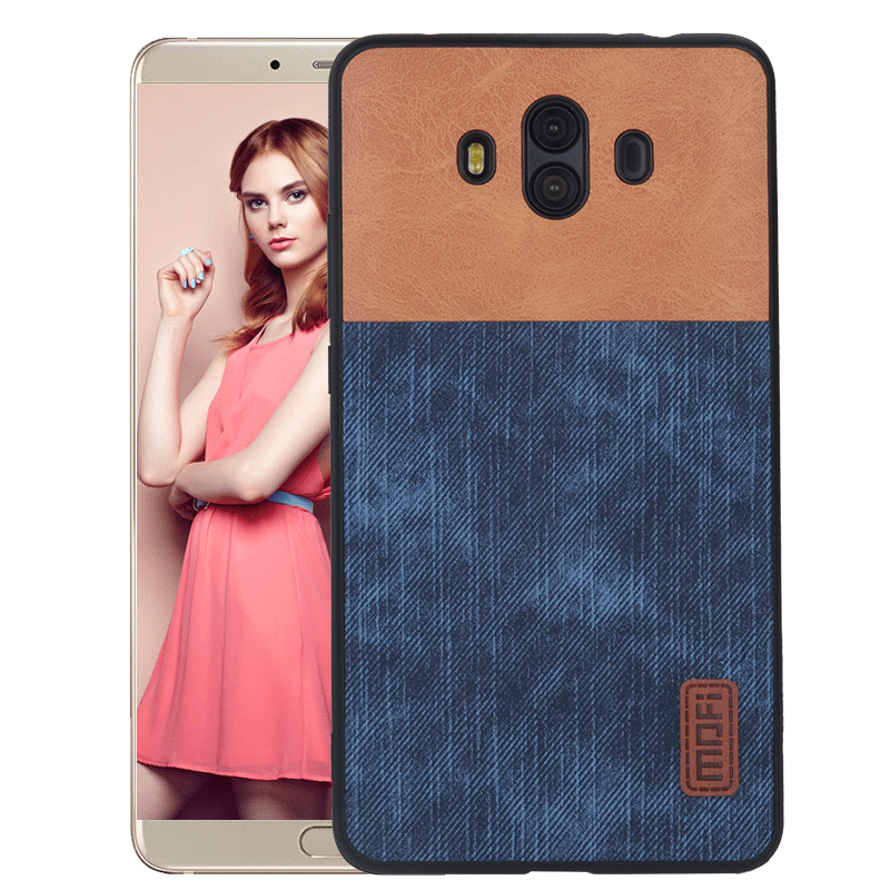 Étui Huawei Mate 10 Protection Couvercle Arrière Silicone, Coque Huawei Mate 10 Fluide Doux Rouge