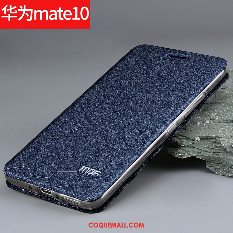 Étui Huawei Mate 10 Silicone Clamshell Étui En Cuir, Coque Huawei Mate 10 Téléphone Portable Fluide Doux
