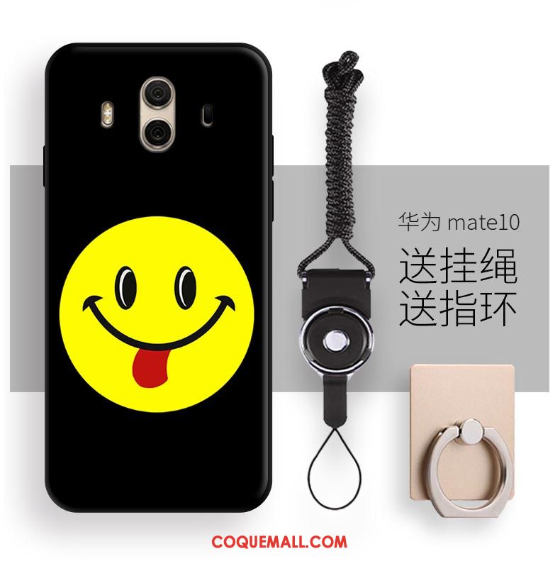 Étui Huawei Mate 10 Souriant Créatif Tendance, Coque Huawei Mate 10 Dessin Animé Nouveau