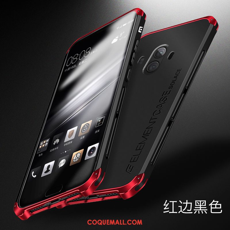 Étui Huawei Mate 10 Tempérer Téléphone Portable Noir, Coque Huawei Mate 10 Tout Compris Incassable