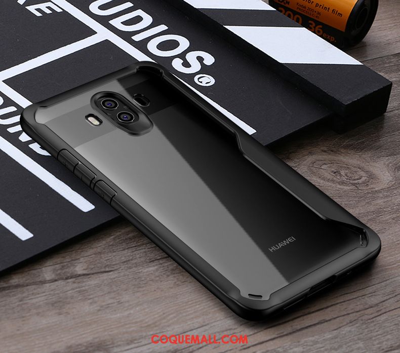 Étui Huawei Mate 10 Transparent Créatif Téléphone Portable, Coque Huawei Mate 10 Personnalité Gris