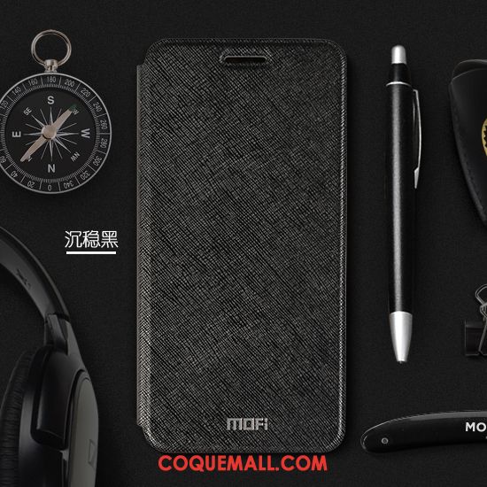 Étui Huawei Mate 10 Étui En Cuir Simple Incassable, Coque Huawei Mate 10 Tout Compris Protection