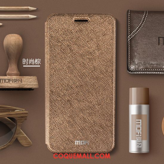 Étui Huawei Mate 10 Étui En Cuir Simple Incassable, Coque Huawei Mate 10 Tout Compris Protection