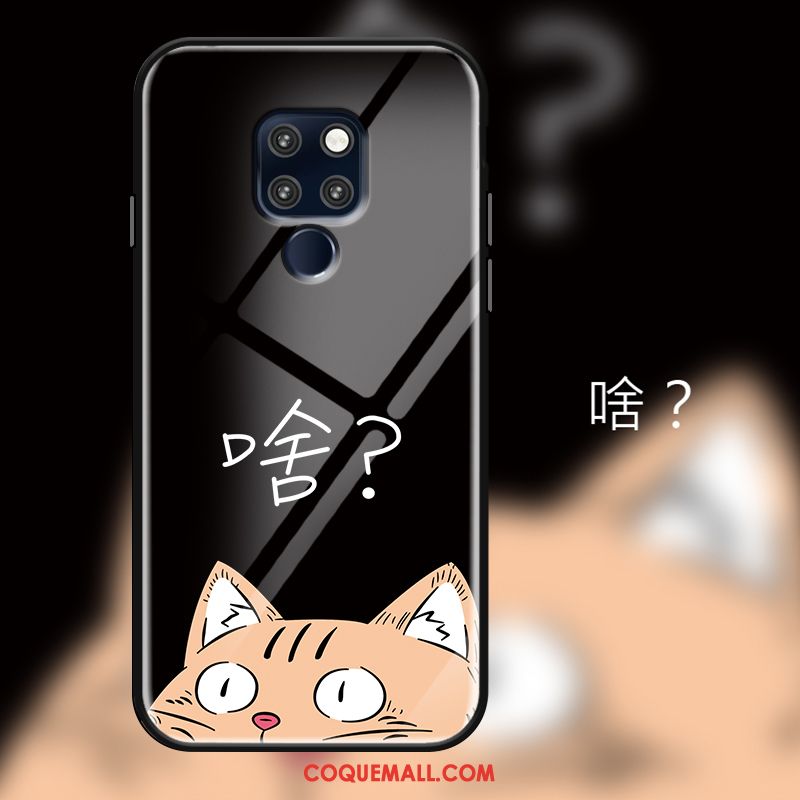 Étui Huawei Mate 20 Blanc Tout Compris Dessin Animé, Coque Huawei Mate 20 Incassable Téléphone Portable