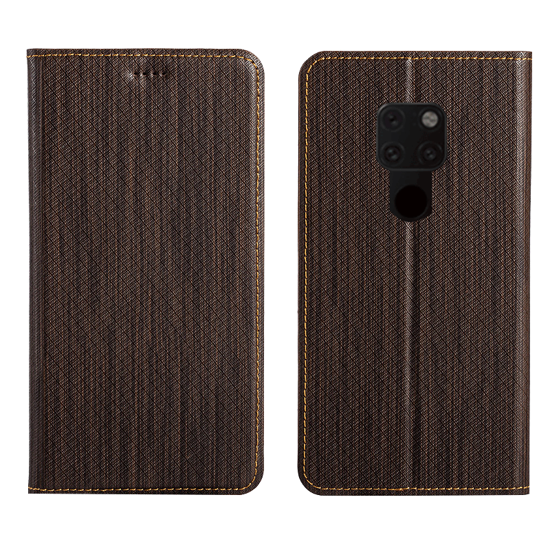 Étui Huawei Mate 20 Cuir Véritable Jeunesse Protection, Coque Huawei Mate 20 Tout Compris Téléphone Portable