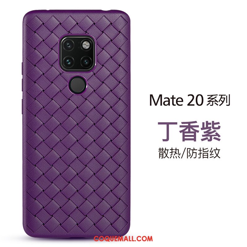 Étui Huawei Mate 20 Incassable Business Qualité, Coque Huawei Mate 20 Cuir Délavé En Daim