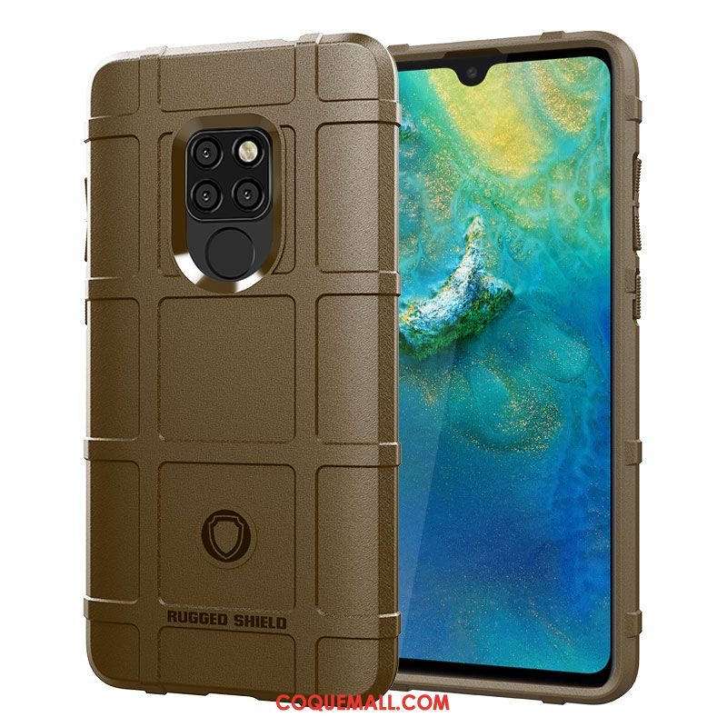 Étui Huawei Mate 20 Incassable Silicone Téléphone Portable, Coque Huawei Mate 20 Créatif Gris