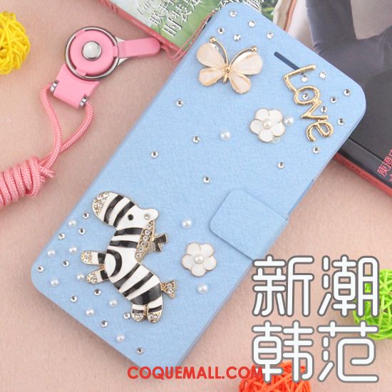 Étui Huawei Mate 20 Incassable Strass Protection, Coque Huawei Mate 20 Blanc Étui En Cuir