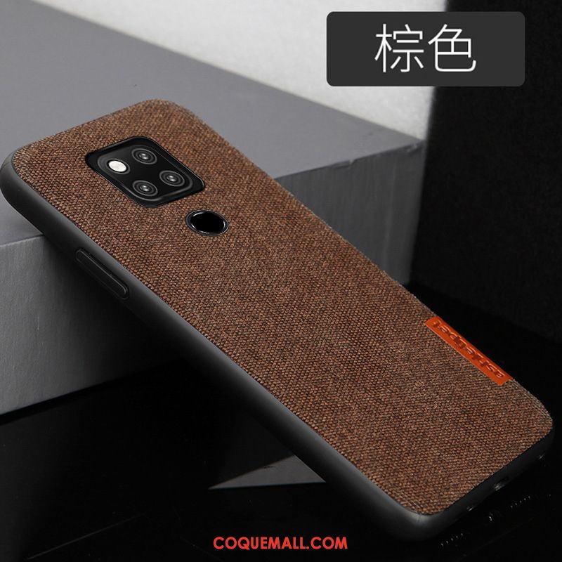 Étui Huawei Mate 20 Incassable Étui En Cuir Modèle Fleurie, Coque Huawei Mate 20 Téléphone Portable Noir