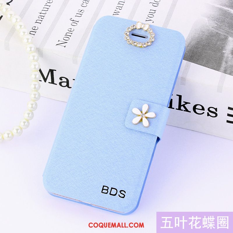 Étui Huawei Mate 20 Lite Bleu Étui En Cuir Clamshell, Coque Huawei Mate 20 Lite Incassable Téléphone Portable