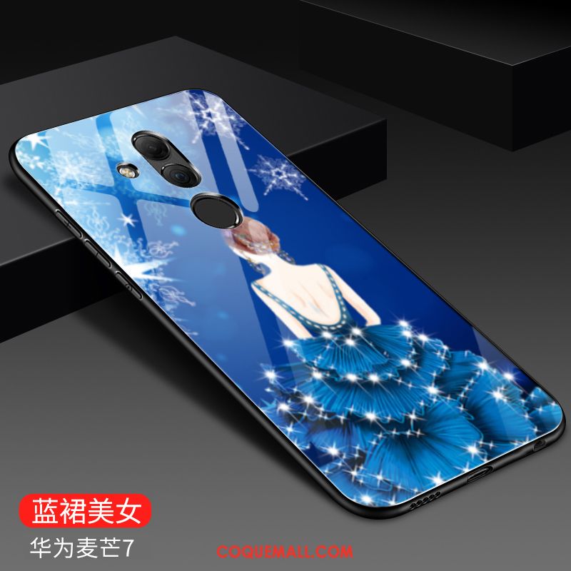 Étui Huawei Mate 20 Lite Créatif Silicone Tout Compris, Coque Huawei Mate 20 Lite Incassable Délavé En Daim