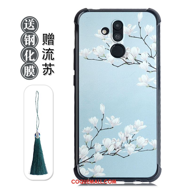 Étui Huawei Mate 20 Lite Créatif À Franges Fluide Doux, Coque Huawei Mate 20 Lite Téléphone Portable Tout Compris