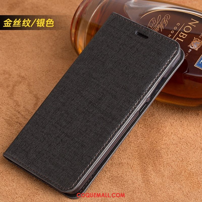 Étui Huawei Mate 20 Lite Cuir Véritable Fluide Doux Téléphone Portable, Coque Huawei Mate 20 Lite Modèle Fleurie Protection Braun