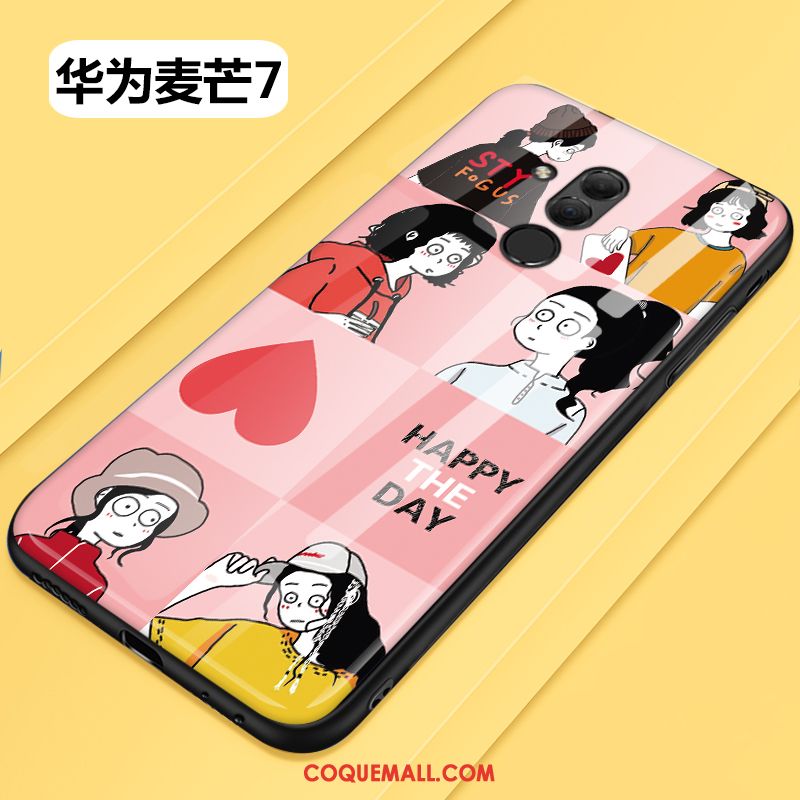 Étui Huawei Mate 20 Lite Dessin Animé Tout Compris Nouveau, Coque Huawei Mate 20 Lite Silicone Rouge