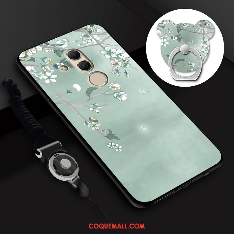 Étui Huawei Mate 20 Lite Fluide Doux Tout Compris Protection, Coque Huawei Mate 20 Lite Téléphone Portable Ornements Suspendus