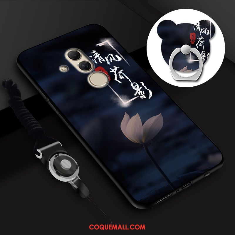 Étui Huawei Mate 20 Lite Fluide Doux Tout Compris Protection, Coque Huawei Mate 20 Lite Téléphone Portable Ornements Suspendus