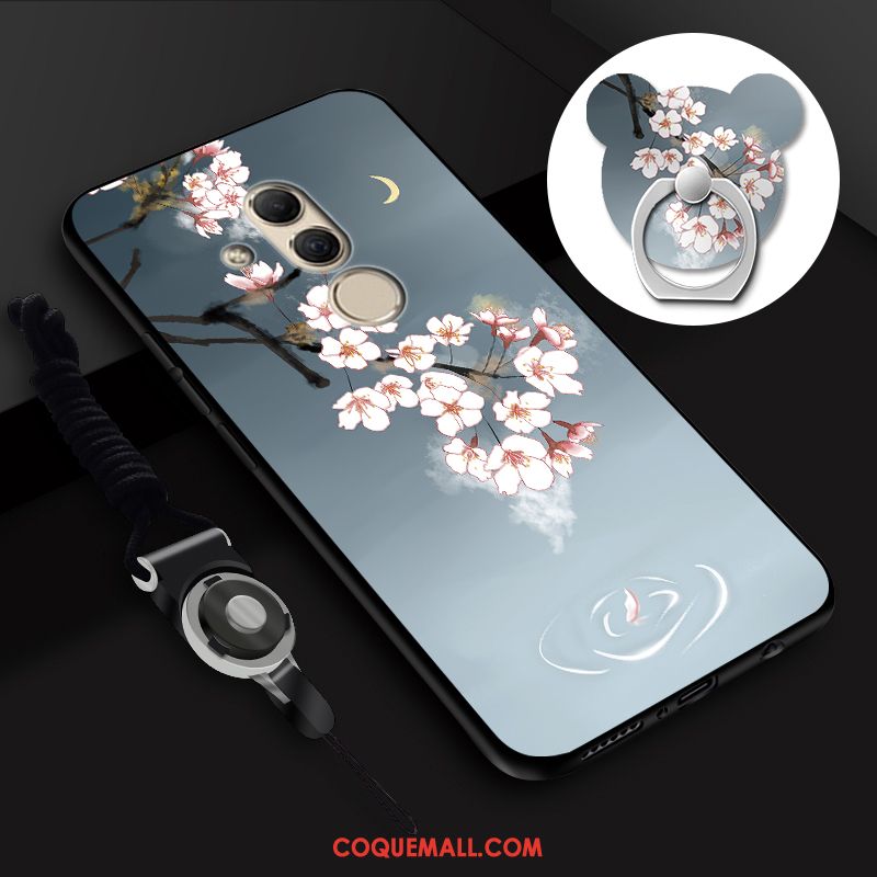 Étui Huawei Mate 20 Lite Fluide Doux Tout Compris Protection, Coque Huawei Mate 20 Lite Téléphone Portable Ornements Suspendus