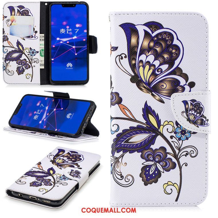 Étui Huawei Mate 20 Lite Incassable Noir Fluide Doux, Coque Huawei Mate 20 Lite Étui En Cuir Protection