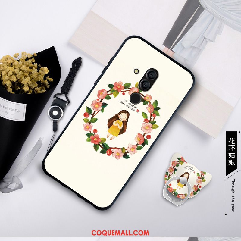 Étui Huawei Mate 20 Lite Incassable Rose Téléphone Portable, Coque Huawei Mate 20 Lite Tout Compris