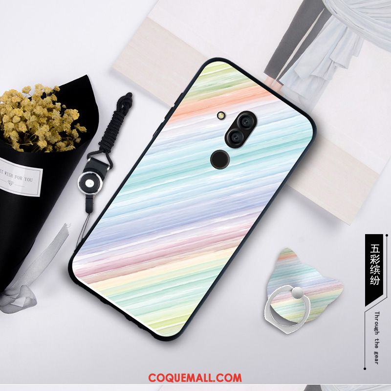 Étui Huawei Mate 20 Lite Incassable Rose Téléphone Portable, Coque Huawei Mate 20 Lite Tout Compris