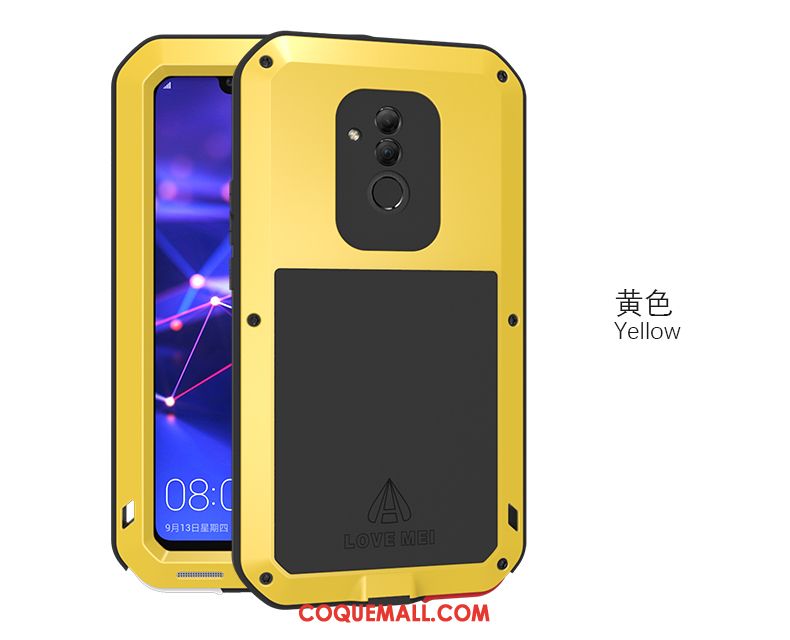 Étui Huawei Mate 20 Lite Jaune Téléphone Portable Tout Compris, Coque Huawei Mate 20 Lite Protection Incassable