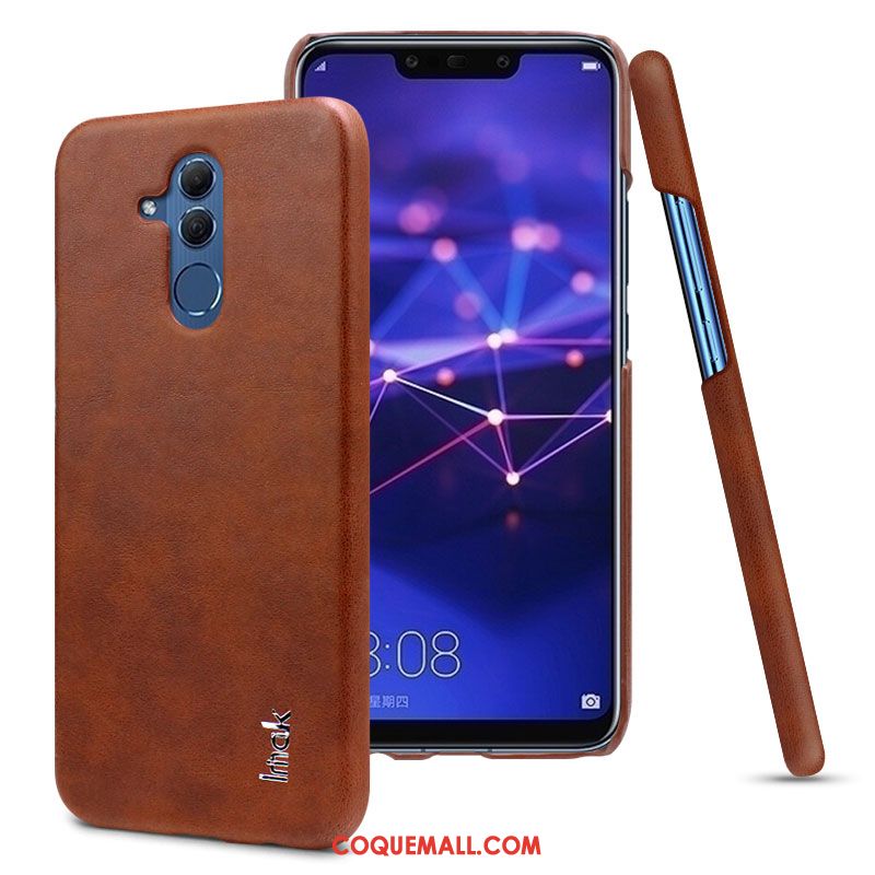 Étui Huawei Mate 20 Lite Légères Noir Protection, Coque Huawei Mate 20 Lite Téléphone Portable Cuir