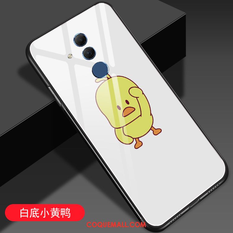 Étui Huawei Mate 20 Lite Petit Amoureux Charmant, Coque Huawei Mate 20 Lite Jaune Simple