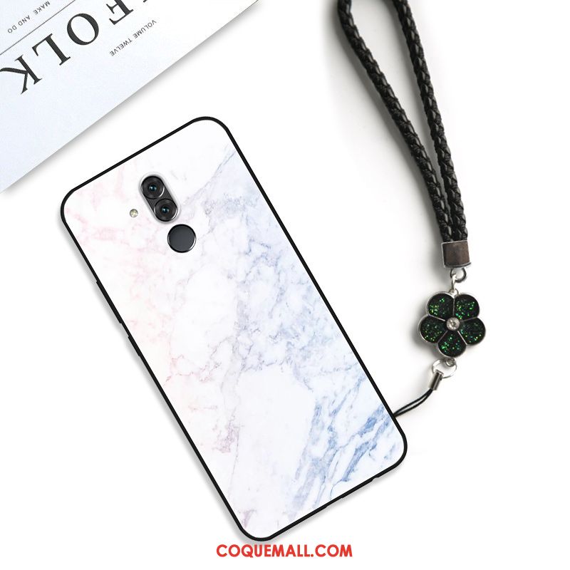 Étui Huawei Mate 20 Lite Rose Créatif Art, Coque Huawei Mate 20 Lite Incassable Protection