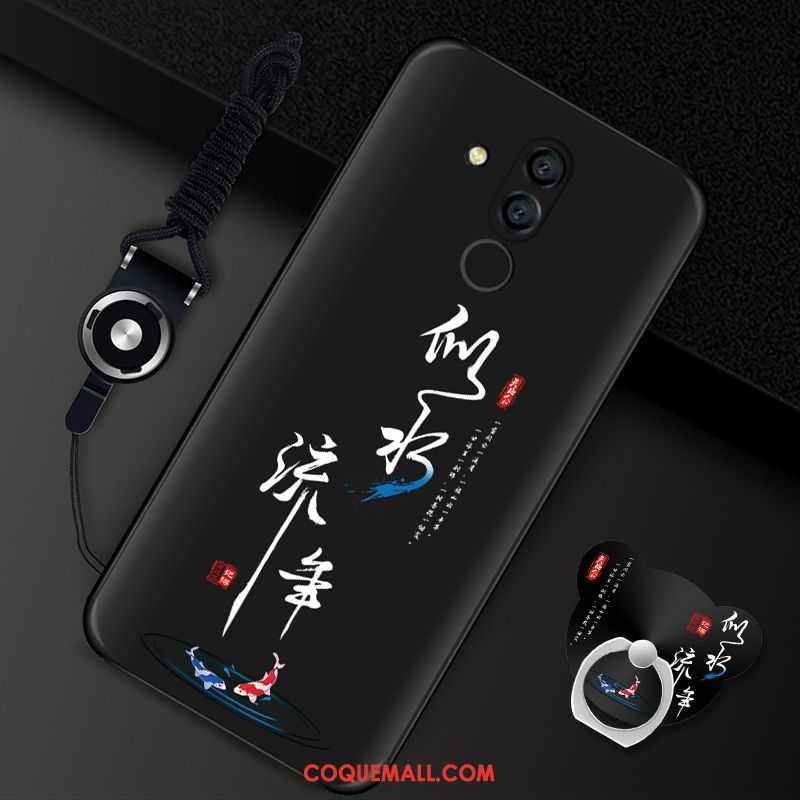 Étui Huawei Mate 20 Lite Rouge Protection Téléphone Portable, Coque Huawei Mate 20 Lite Fluide Doux