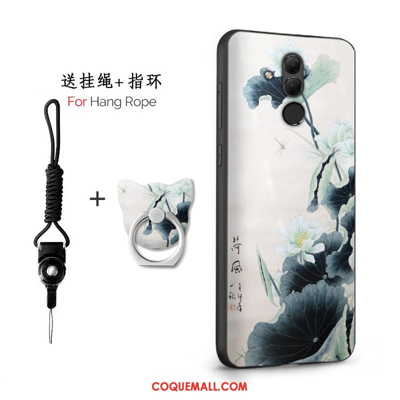 Étui Huawei Mate 20 Lite Tendance Incassable Téléphone Portable, Coque Huawei Mate 20 Lite Protection Fluide Doux