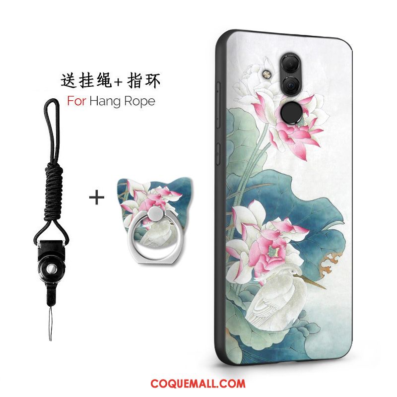 Étui Huawei Mate 20 Lite Tendance Incassable Téléphone Portable, Coque Huawei Mate 20 Lite Protection Fluide Doux