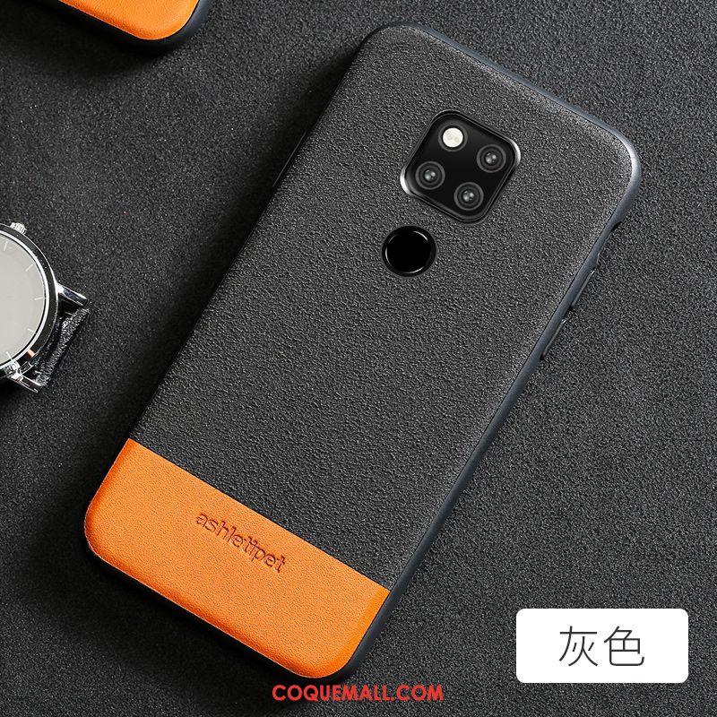 Étui Huawei Mate 20 Luxe Mode Tout Compris, Coque Huawei Mate 20 Téléphone Portable Noir