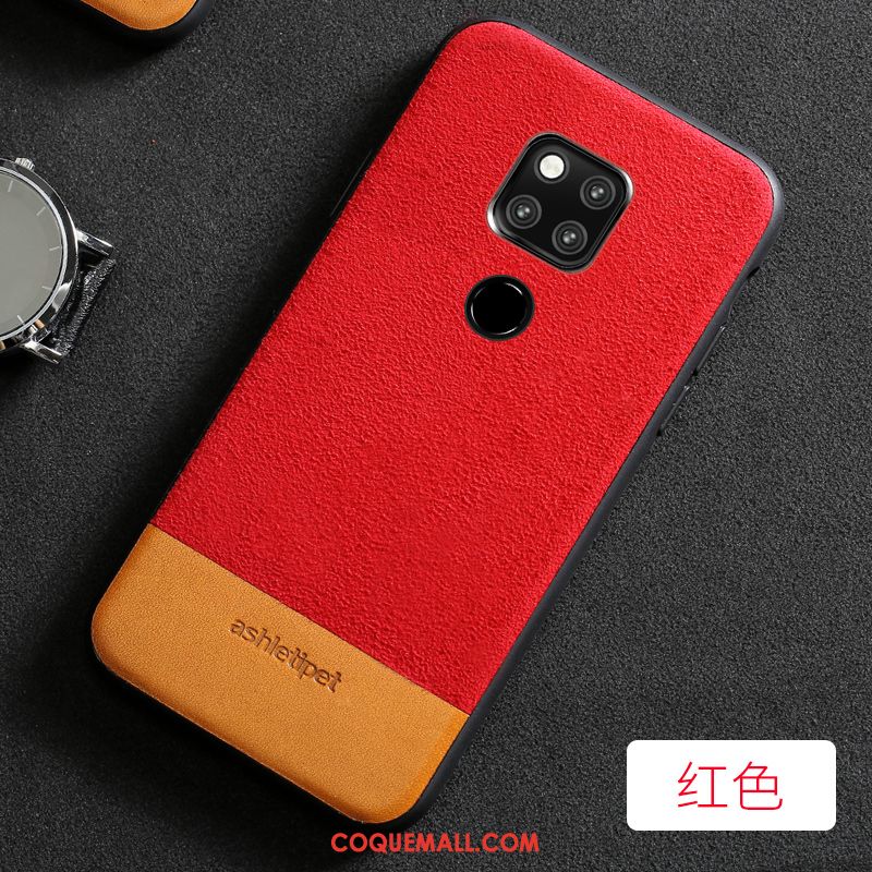 Étui Huawei Mate 20 Luxe Mode Tout Compris, Coque Huawei Mate 20 Téléphone Portable Noir