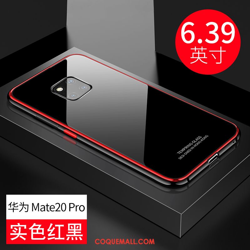 Étui Huawei Mate 20 Pro Couvercle Arrière Incassable Tout Compris, Coque Huawei Mate 20 Pro Noir Téléphone Portable