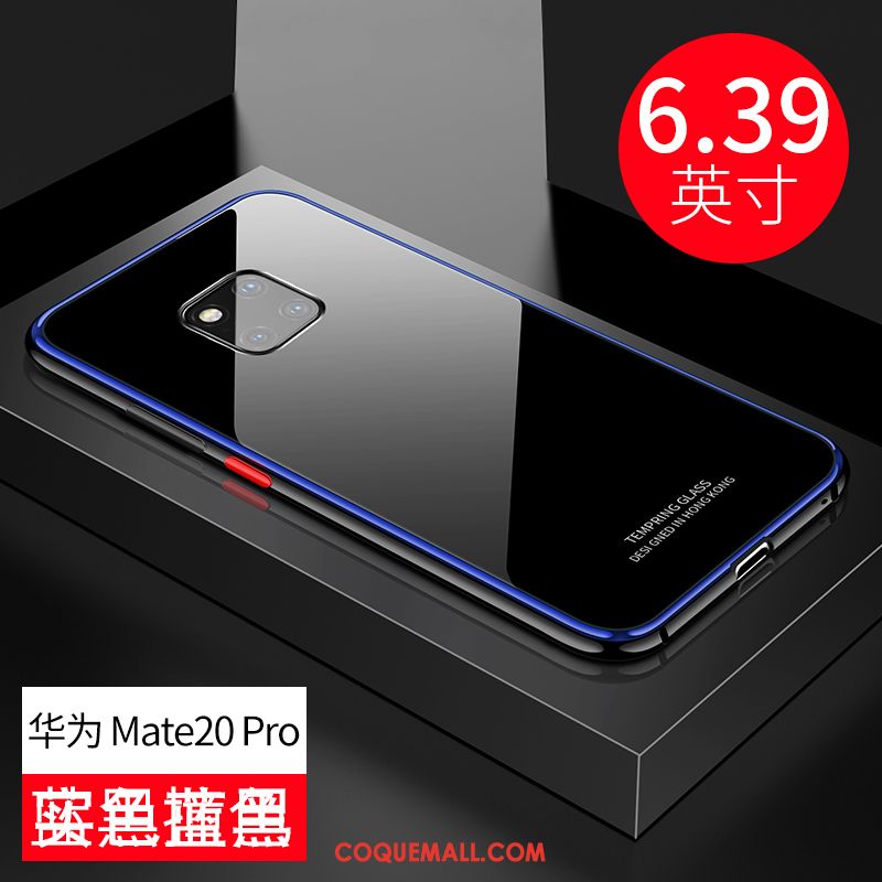 Étui Huawei Mate 20 Pro Couvercle Arrière Incassable Tout Compris, Coque Huawei Mate 20 Pro Noir Téléphone Portable