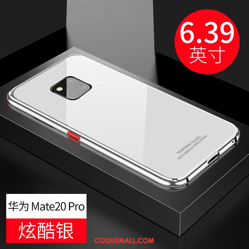 Étui Huawei Mate 20 Pro Difficile Blanc Créatif, Coque Huawei Mate 20 Pro Protection Très Mince Beige