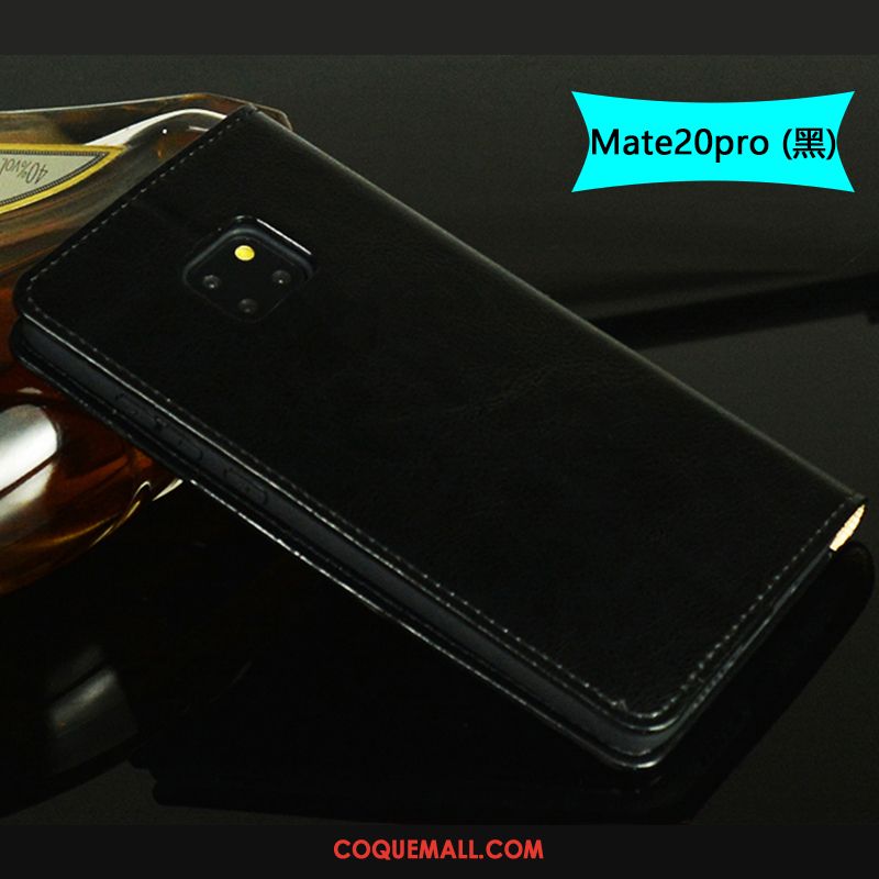 Étui Huawei Mate 20 Pro Incassable Business Orange, Coque Huawei Mate 20 Pro Tout Compris Or