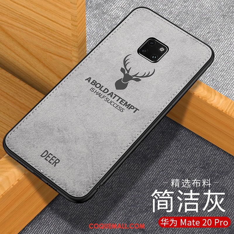 Étui Huawei Mate 20 Pro Incassable Modèle Fleurie Tout Compris, Coque Huawei Mate 20 Pro Protection Tissu